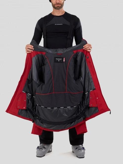 Fundango Nelson Allmountain Jacket férfi síkabát piros színben 5