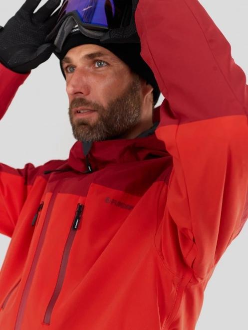 Fundango Nelson Allmountain Jacket férfi síkabát piros színben 9