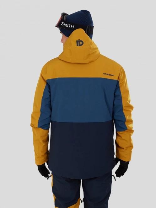 Fundango Nelson Allmountain Jacket férfi síkabát sárga színben 3