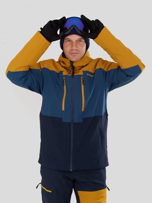 Fundango Nelson Allmountain Jacket férfi síkabát sárga színben 5