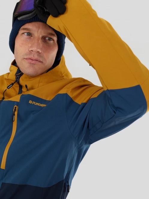 Fundango Nelson Allmountain Jacket férfi síkabát sárga színben 6