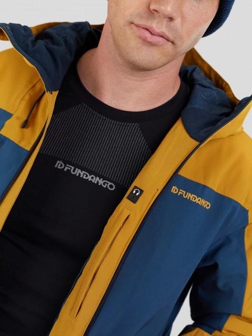 Fundango Nelson Allmountain Jacket férfi síkabát sárga színben 8