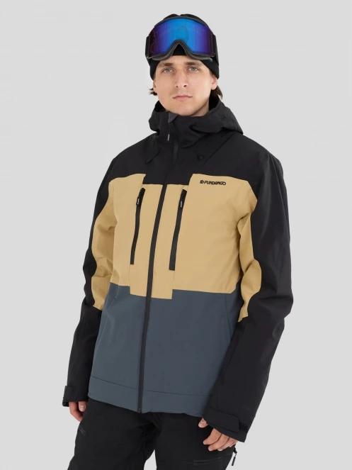 Fundango Nelson Allmountain Jacket férfi síkabát homok színben 2