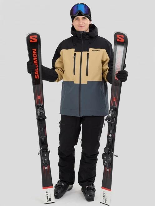 Fundango Nelson Allmountain Jacket férfi síkabát homok színben 4