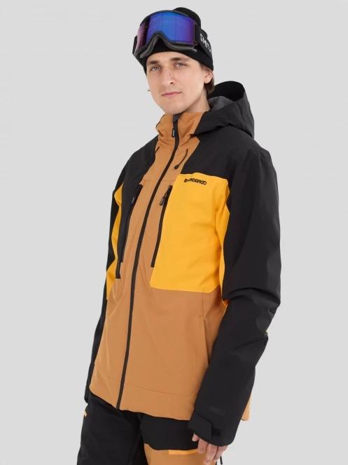 Fundango Nelson Allmountain Jacket férfi síkabát narancssárga színben 2