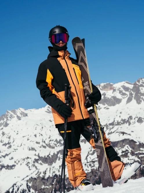 Fundango Nelson Allmountain Jacket férfi síkabát narancssárga színben 10
