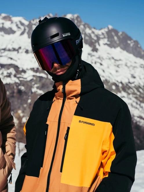 Fundango Nelson Allmountain Jacket férfi síkabát narancssárga színben 11