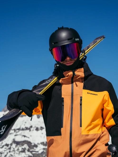 Fundango Nelson Allmountain Jacket férfi síkabát narancssárga színben 12