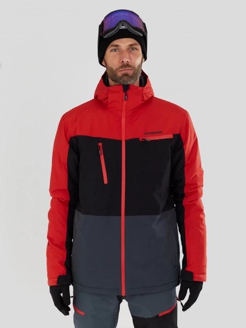 Fundango Horatio Allmountain Jacket férfi síkabát piros színben 2