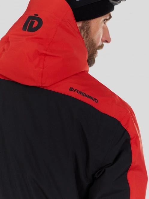 Fundango Horatio Allmountain Jacket férfi síkabát piros színben 10