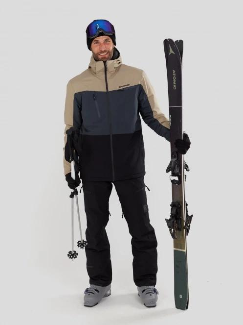 Fundango Horatio Allmountain Jacket férfi síkabát homok színben 4