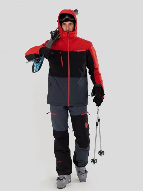 Fundango Horatio Allmountain Jacket férfi síkabát piros színben 4