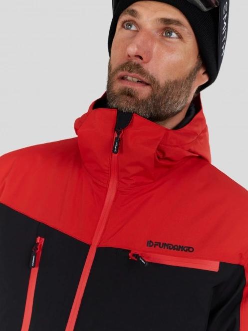 Fundango Horatio Allmountain Jacket férfi síkabát piros színben 7