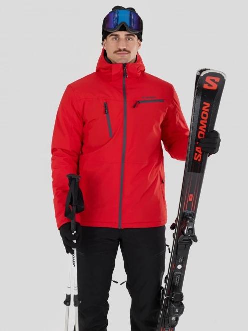 Fundango Horatio Allmountain Jacket férfi síkabát piros színben 2