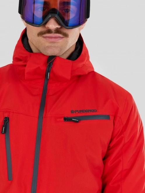 Fundango Horatio Allmountain Jacket férfi síkabát piros színben 10