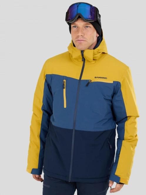 Fundango Horatio Allmountain Jacket férfi síkabát sárga színben 2