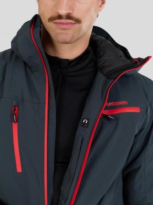 Fundango Horatio Allmountain Jacket férfi síkabát szürke színben 10