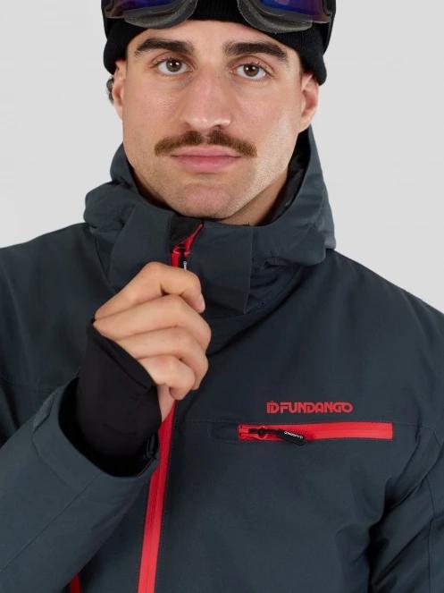Fundango Horatio Allmountain Jacket férfi síkabát szürke színben 8