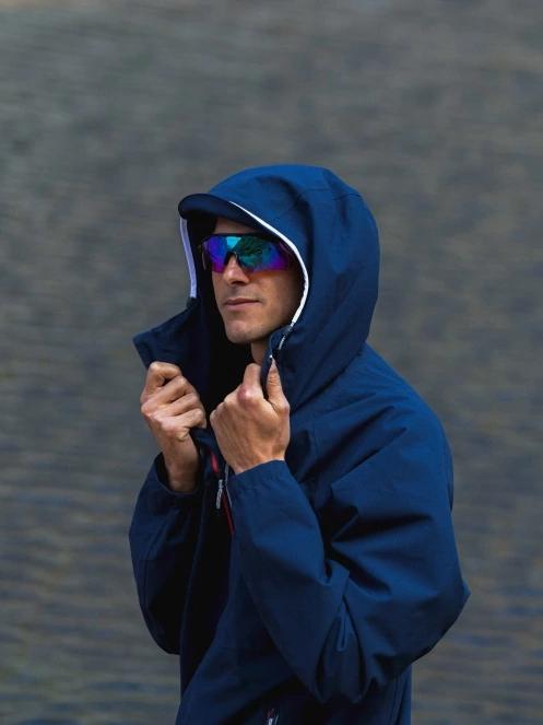 Fundango Wilmington Jacket férfi túrakabát sötétkék színben 10