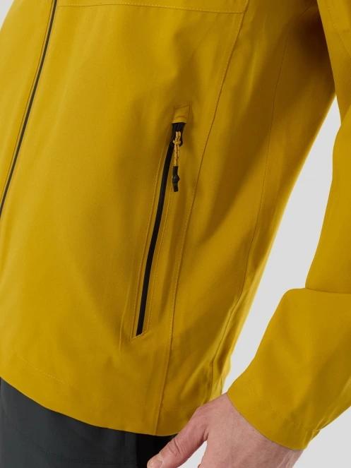 Fundango Wilmington Jacket férfi túrakabát sárga színben 10