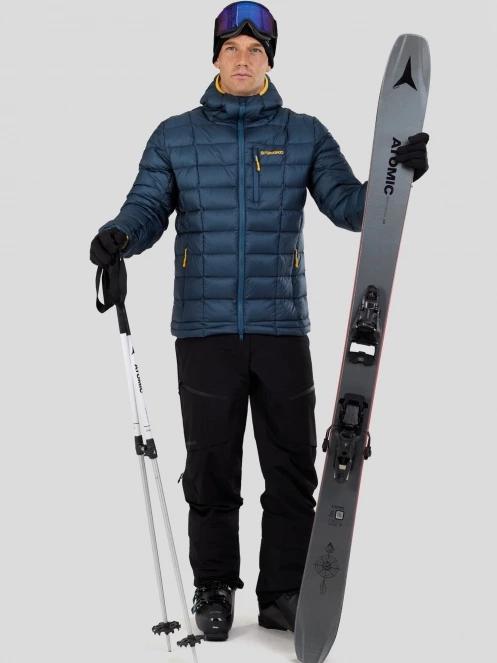 Fundango Arctic Point Down Jacket férfi tollkabát világoskék színben 4