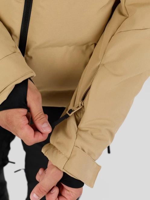Fundango Portage Padded Jacket férfi steppelt síkabát homok színben 8