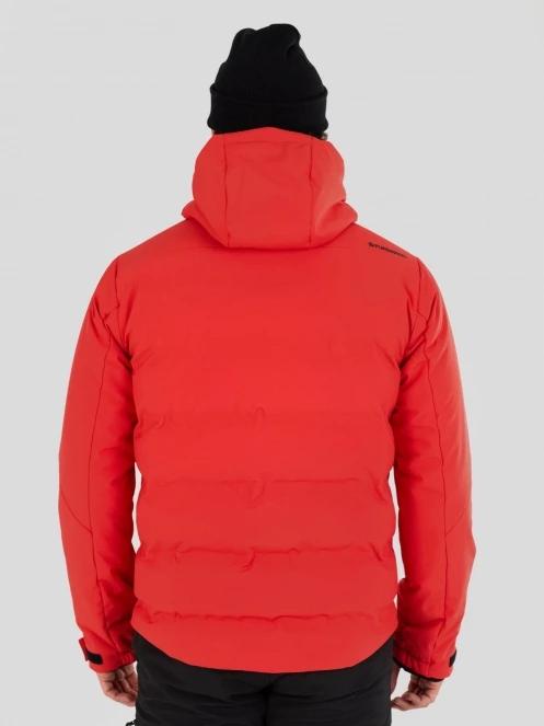 Fundango Portage Padded Jacket férfi steppelt síkabát piros színben 3