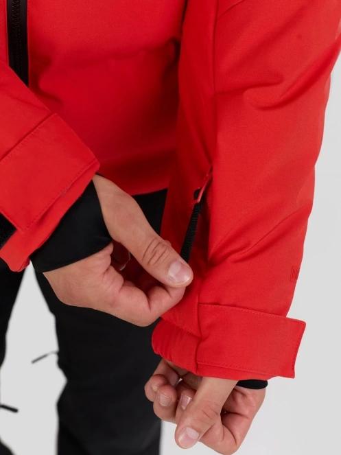 Fundango Portage Padded Jacket férfi steppelt síkabát piros színben 8
