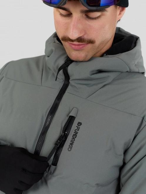 Fundango Portage Padded Jacket férfi steppelt síkabát zöld színben 7