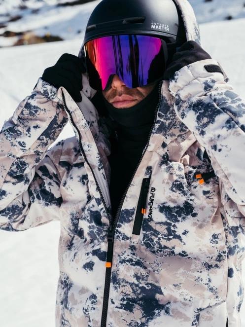 Fundango Portage Padded Jacket férfi steppelt síkabát homok színben 10