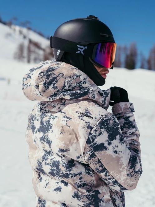 Fundango Portage Padded Jacket férfi steppelt síkabát homok színben 12