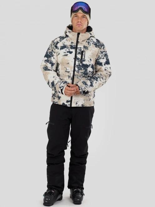 Fundango Portage Padded Jacket férfi steppelt síkabát homok színben 6