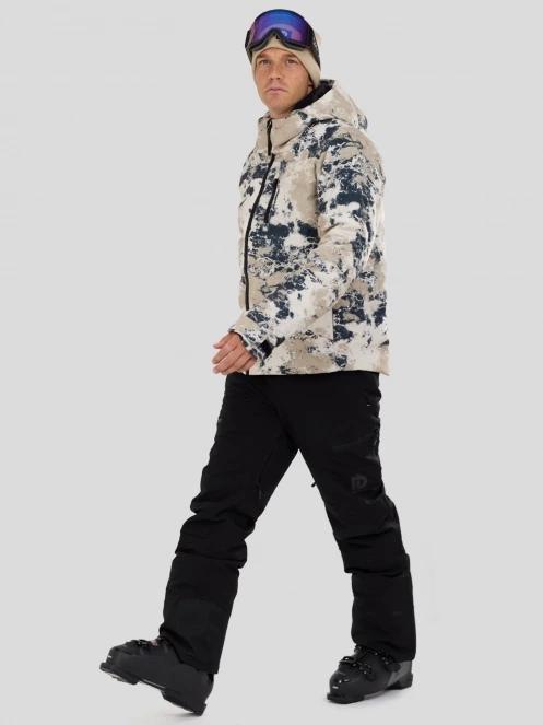 Fundango Portage Padded Jacket férfi steppelt síkabát homok színben 7