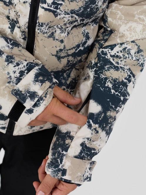 Fundango Portage Padded Jacket férfi steppelt síkabát homok színben 8