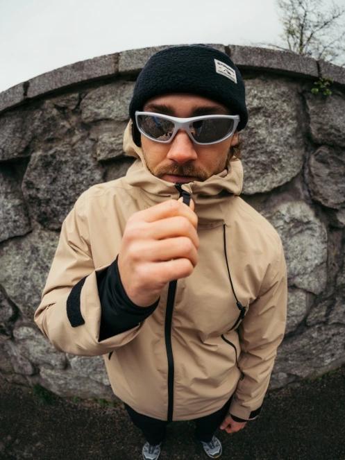 Fundango Nankin M ECO 3L Jacket férfi héjkabát homok színben 12