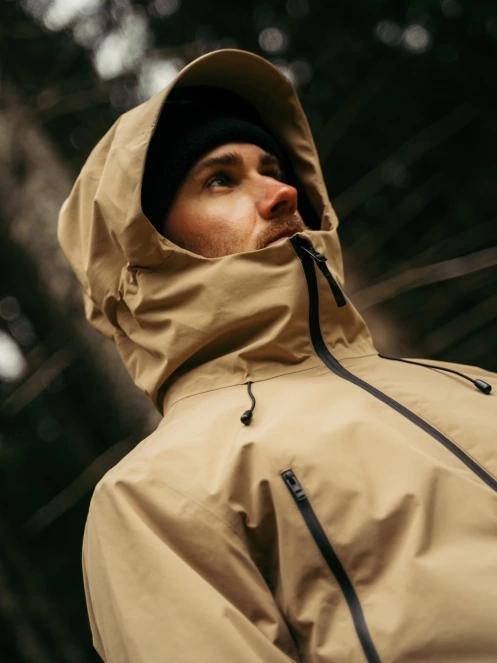 Fundango Nankin M ECO 3L Jacket férfi héjkabát homok színben 14