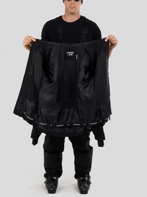 Fundango Nankin M ECO 3L Jacket férfi héjkabát fekete színben 5