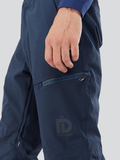 Fundango Teak Pants férfi sínadrág sötétkék színben 6