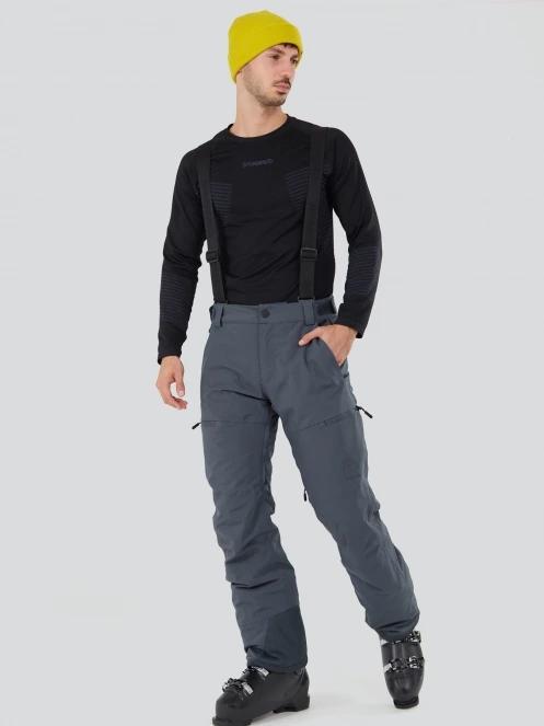 Fundango Teak Pants férfi sínadrág szürke színben 4