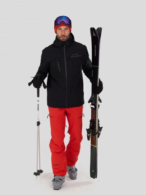 Fundango Teak Pants férfi sínadrág piros színben 4