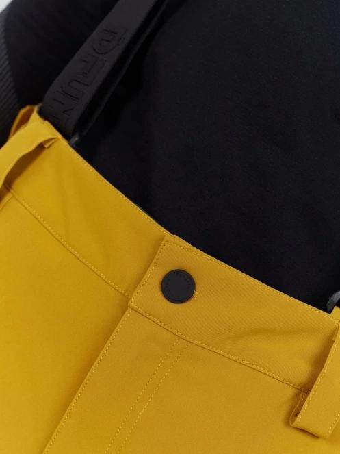 Fundango Teak Pants férfi sínadrág sárga színben 6