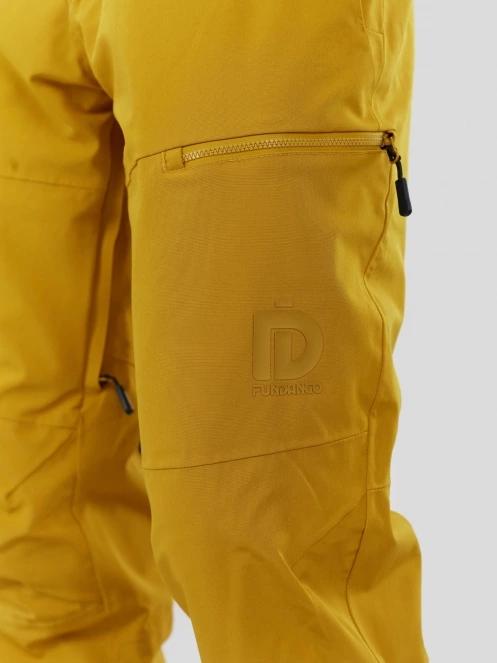 Fundango Teak Pants férfi sínadrág sárga színben 8