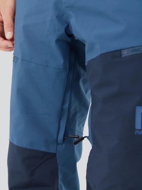 Fundango Teak Colourblock Pants férfi sínadrág kék színben 7