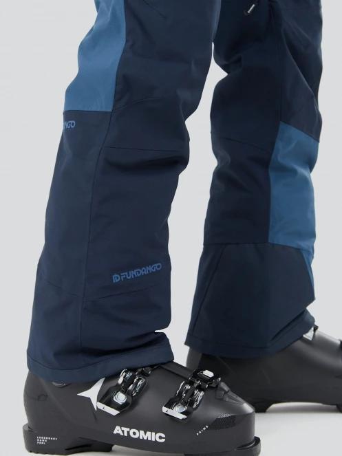 Fundango Teak Colourblock Pants férfi sínadrág kék színben 8