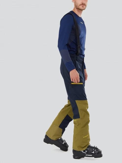 Fundango Teak Colourblock Pants férfi sínadrág zöld színben 5