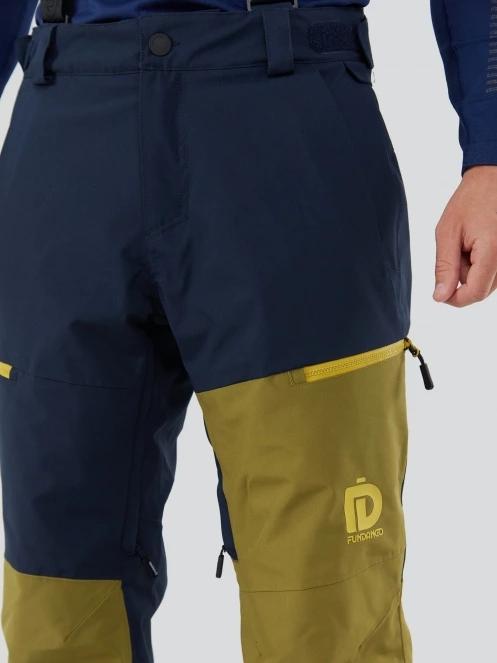Fundango Teak Colourblock Pants férfi sínadrág zöld színben 6