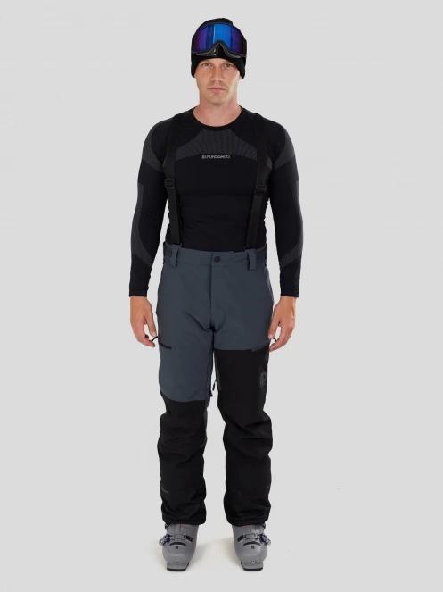 Fundango Teak Colourblock Pants férfi sínadrág szürke színben 2