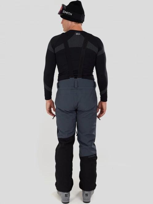 Fundango Teak Colourblock Pants férfi sínadrág szürke színben 3