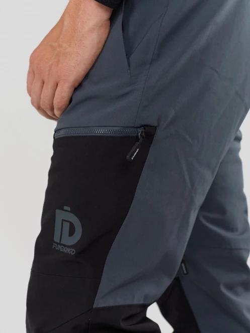 Fundango Teak Colourblock Pants férfi sínadrág szürke színben 5