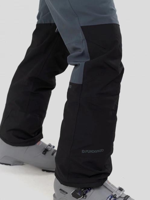 Fundango Teak Colourblock Pants férfi sínadrág szürke színben 8